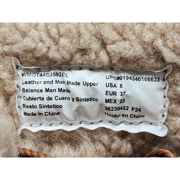 Ozark Trail Women's Fleece Duck Low Winter Boots Brown Size 6 Memory Foam New - Picture 8 of 8